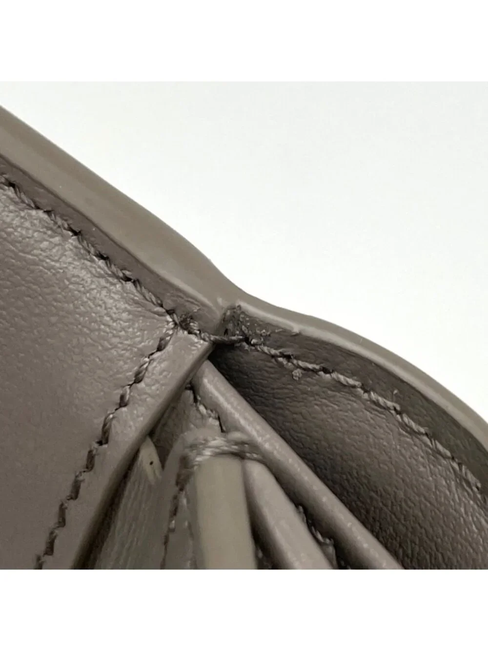 Celine Small Flap Wallet Triomphe Leather Pebble